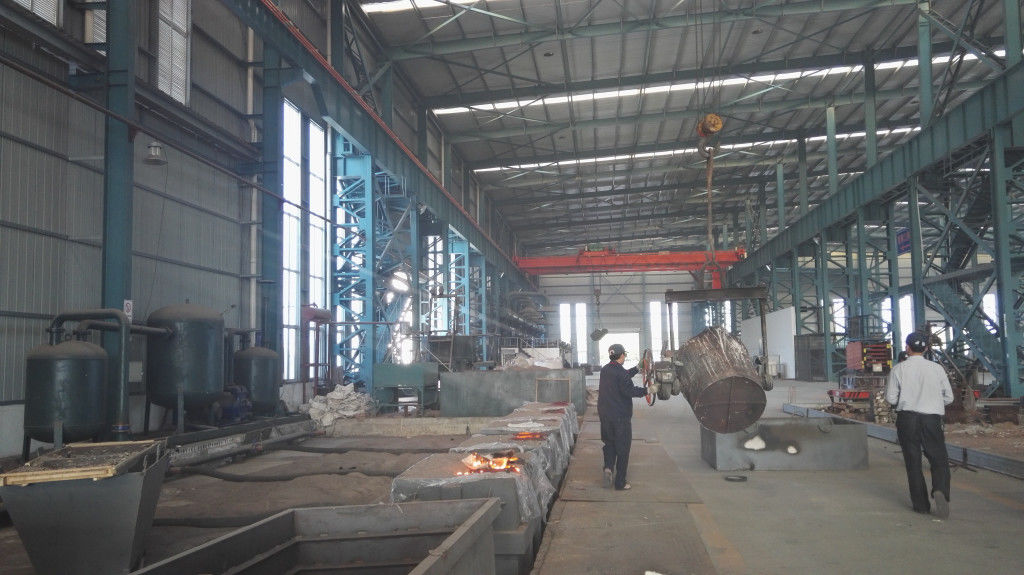 Eternal Bliss Alloy Casting & Forging Co.,LTD. linea di produzione del fabbricante