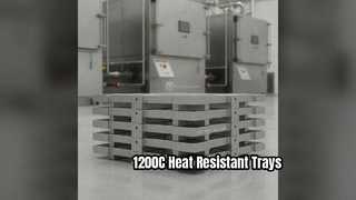 Vassoi a griglia per trattamento termico 1200C resistenti alla corrosione